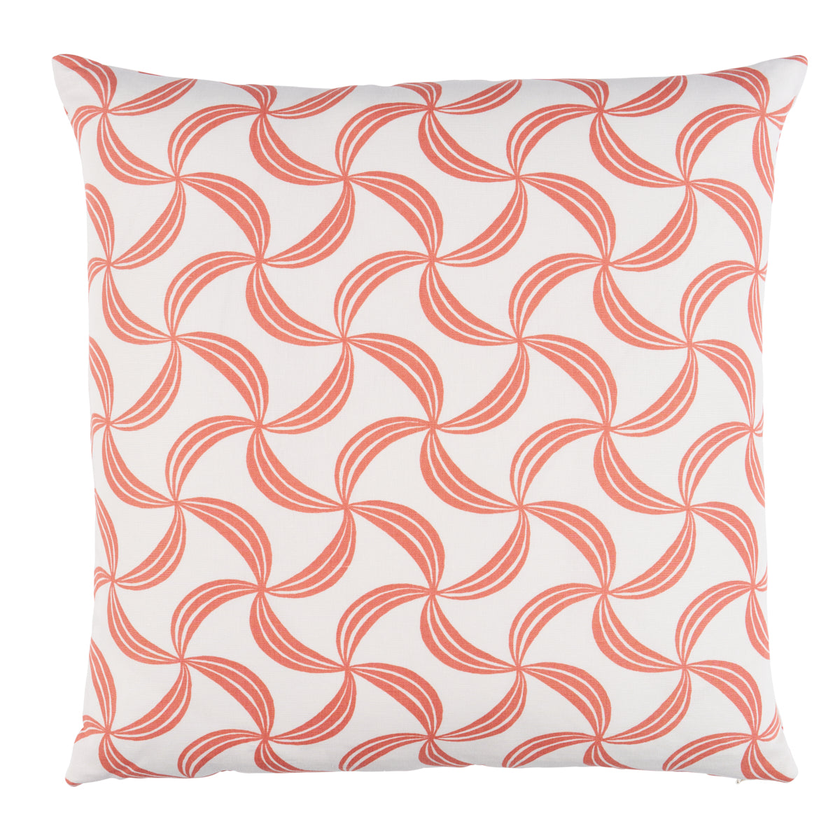 Coral fashion orange throw pillows