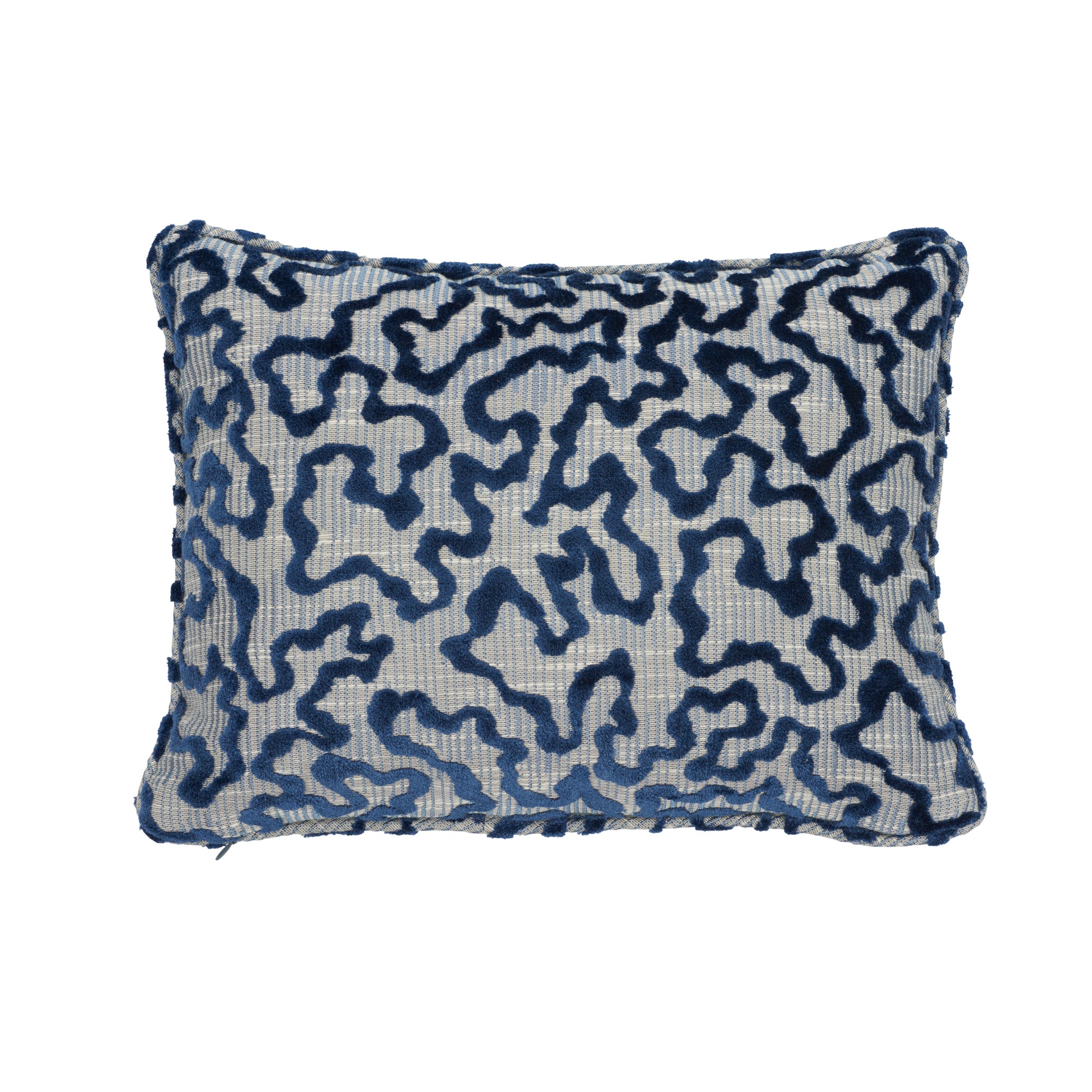 Janis Velvet Pillow | Blue