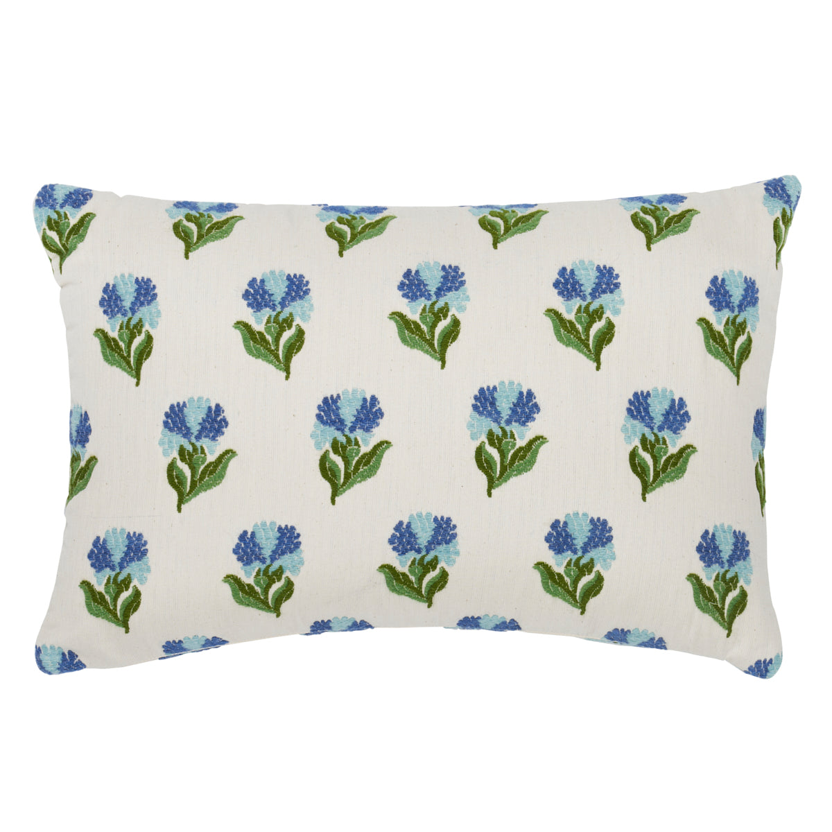 Rosina Floral Pillow | Cornflower