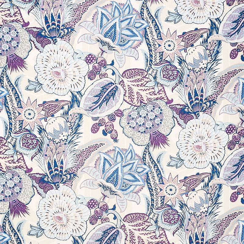 ZANZIBAR LINEN PRINT | Hyacinth