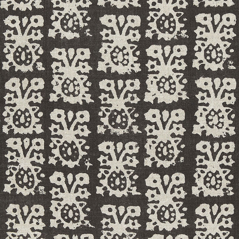 JAKARTA LINEN PRINT | GRAPHITE