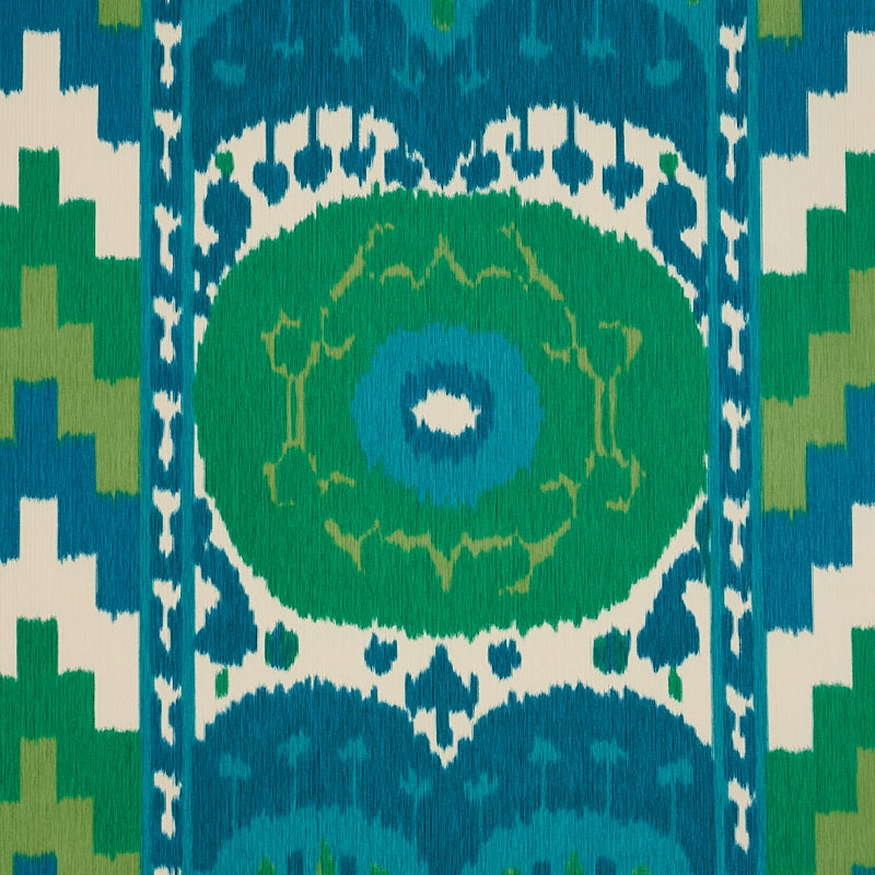 SAMARKAND IKAT II | Emerald