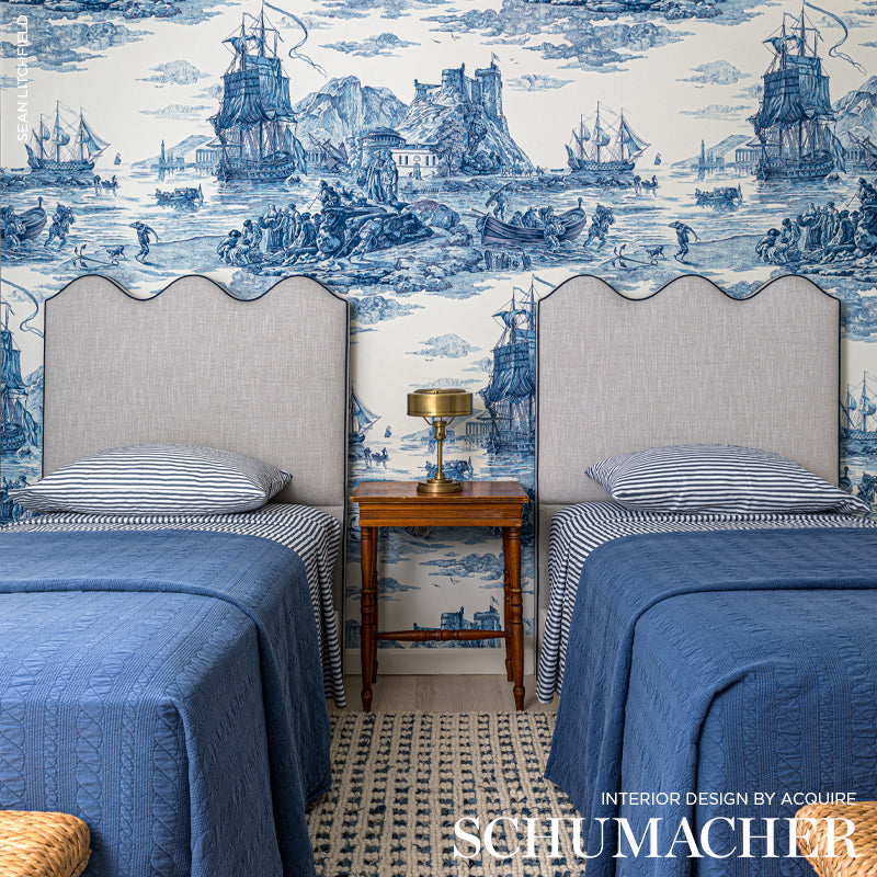 MARINE TOILE | INDIGO