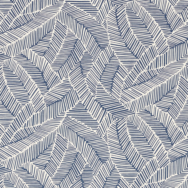 ABSTRACT LEAF | NAVY