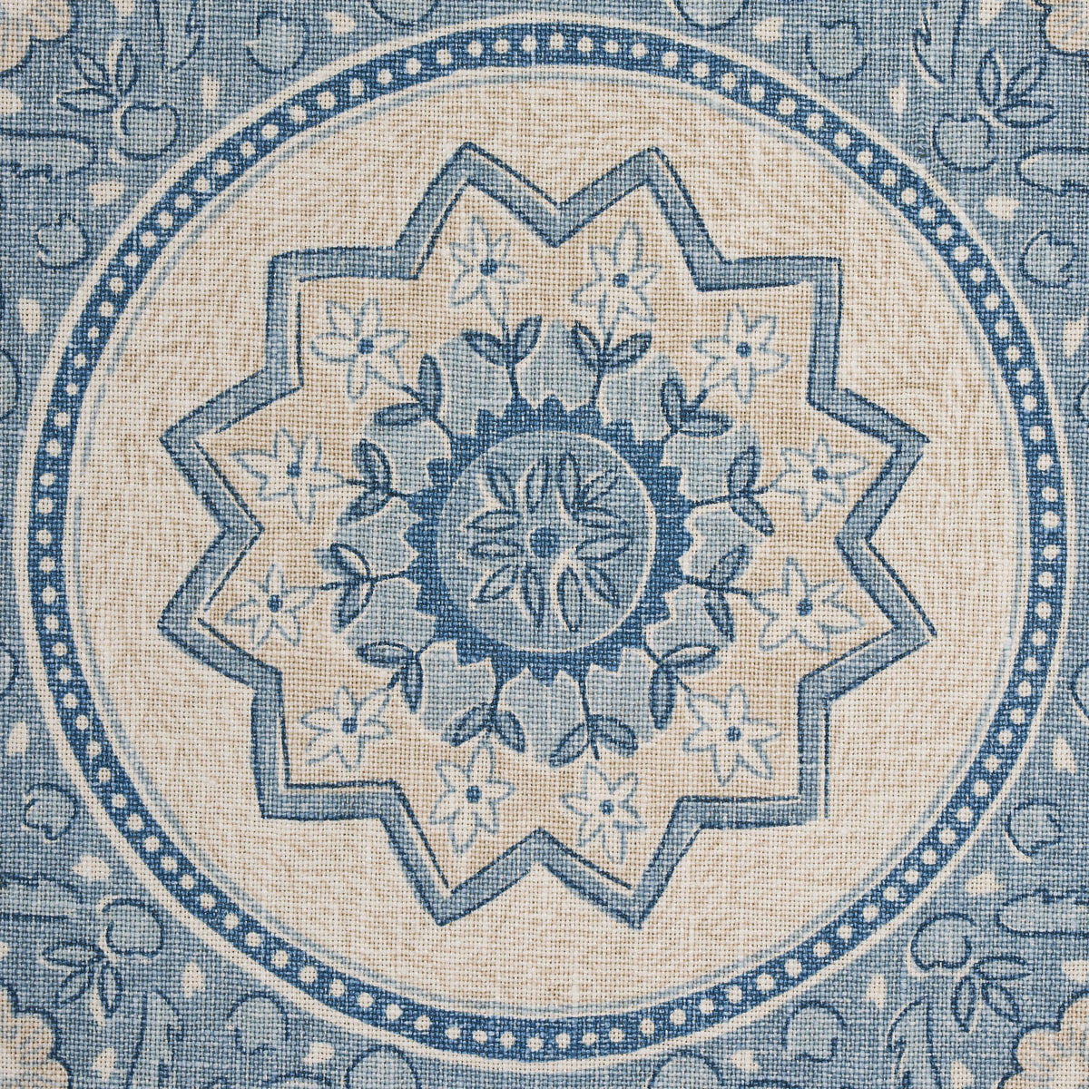 MONTECITO MEDALLION | China Blue