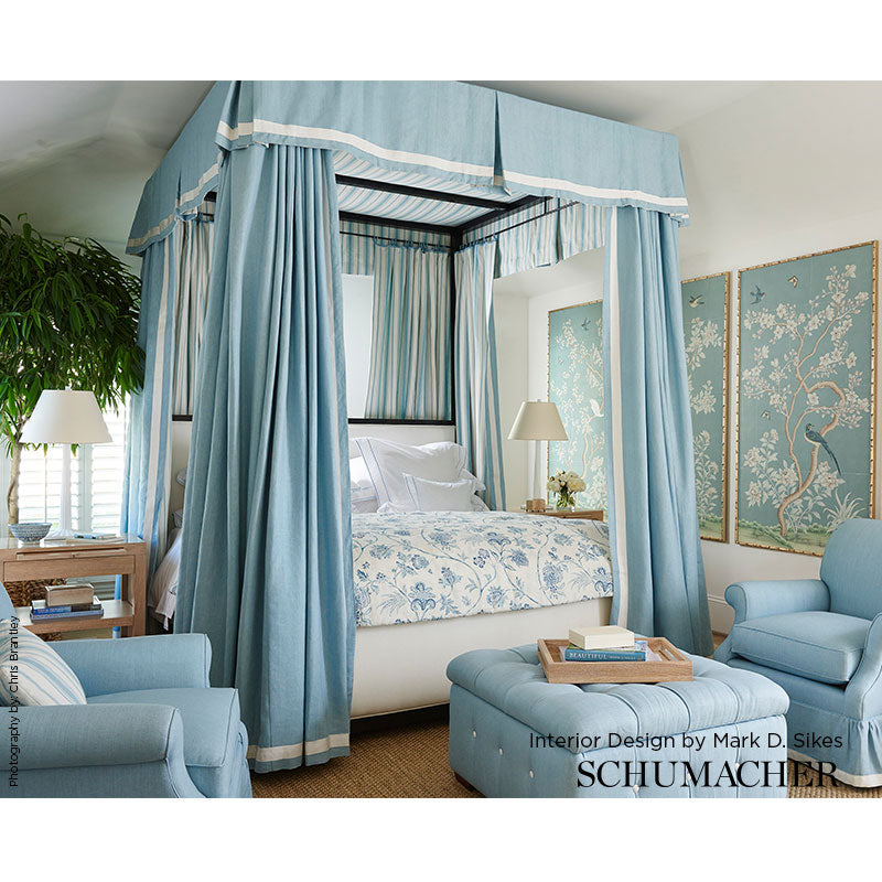 CHINOISERIE VINE | China Blue