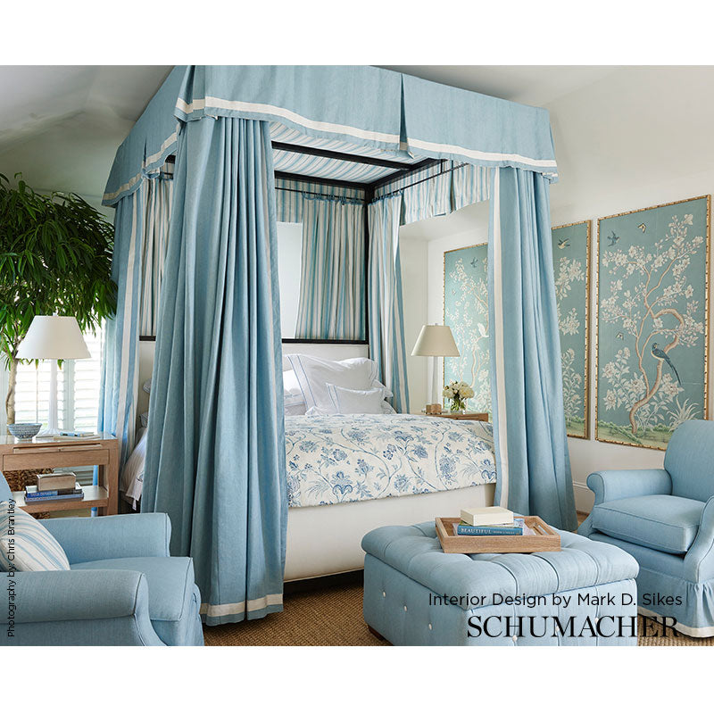 Chinoiserie Vine | Cobalt