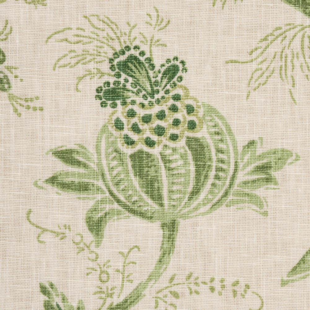 Chinoiserie Vine | Leaf Green