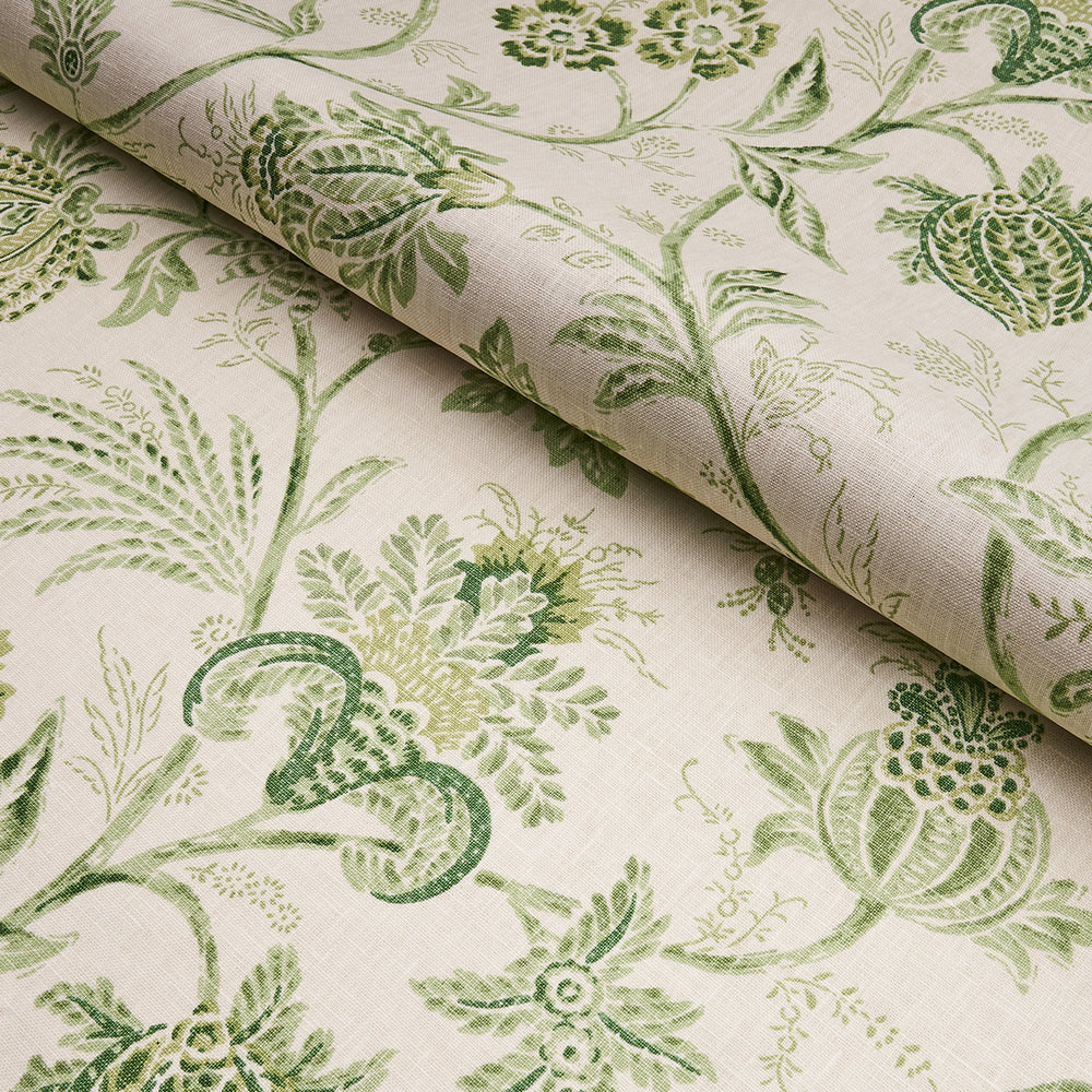 Chinoiserie Vine | Leaf Green