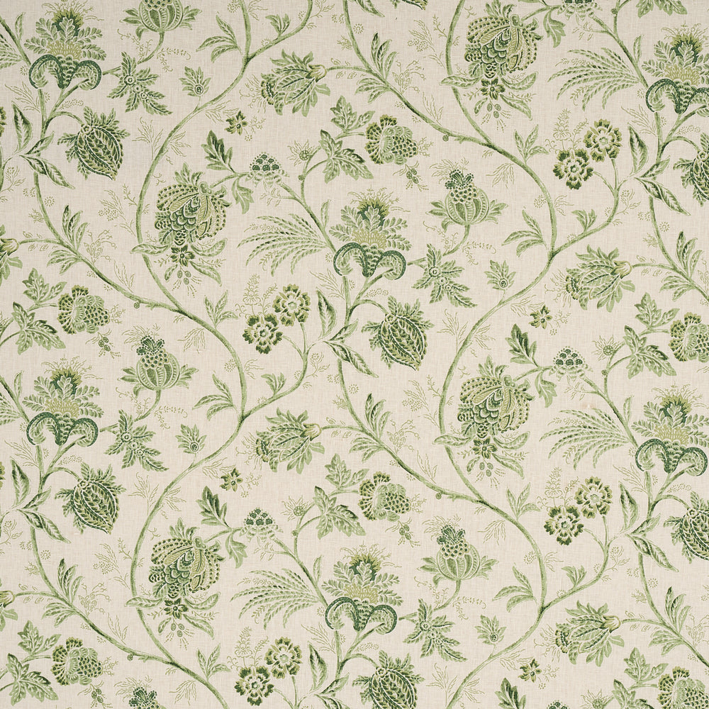 Chinoiserie Vine | Leaf Green