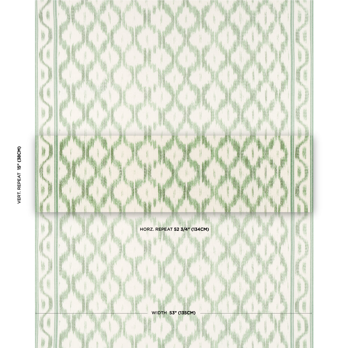 SANTA MONICA IKAT | Leaf Green