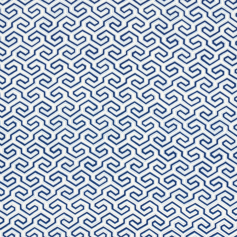 MING FRET PRINT | Blue