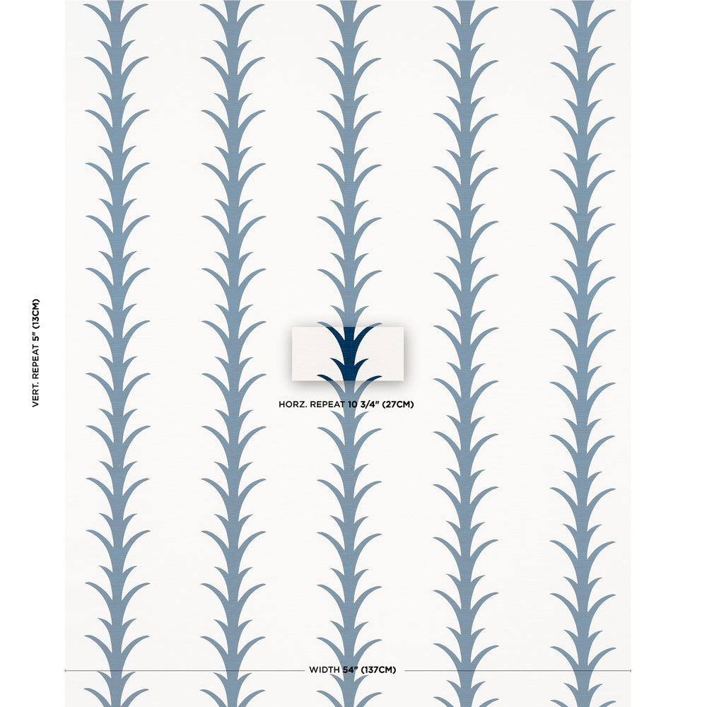 ACANTHUS STRIPE | Navy