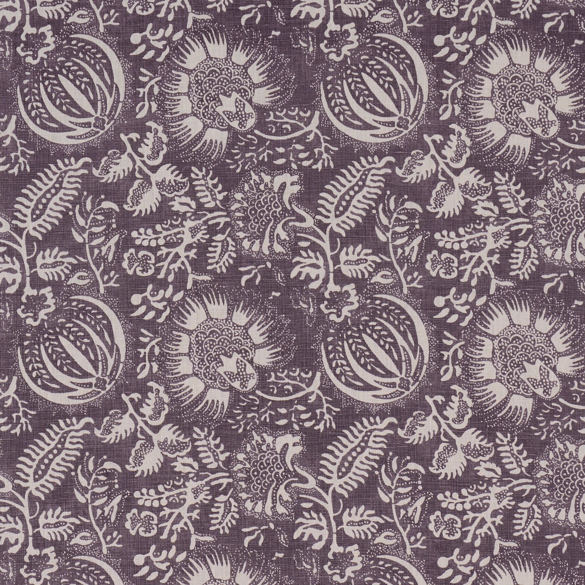 POMEGRANATE PRINT | Aubergine