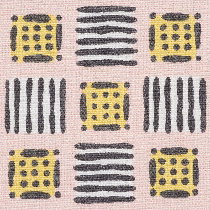 MOTTLEY GRID | Pink Lemonade