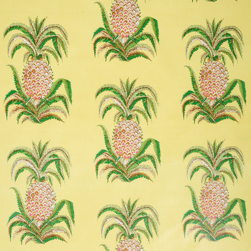 PINEAPPLES CHINTZ | YELLOW