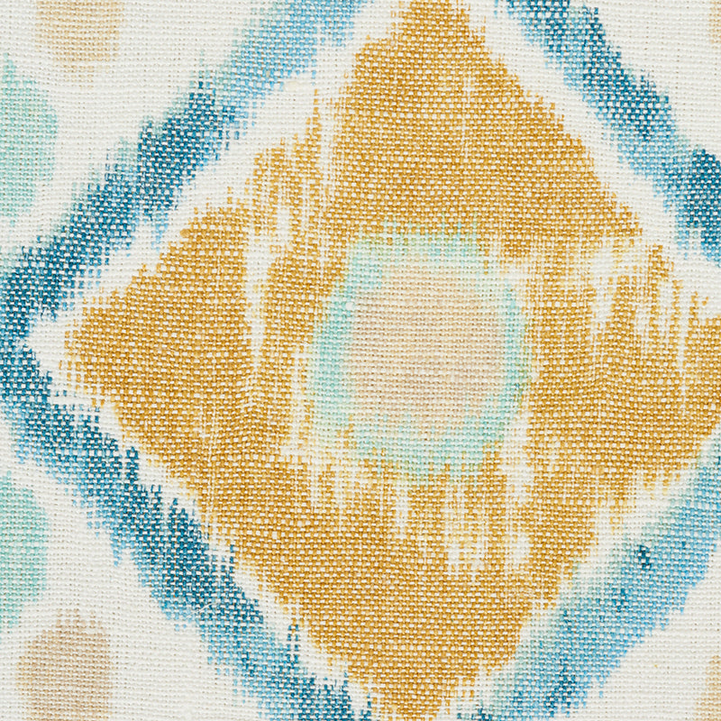 ELIZIA IKAT | Sky & Ochre