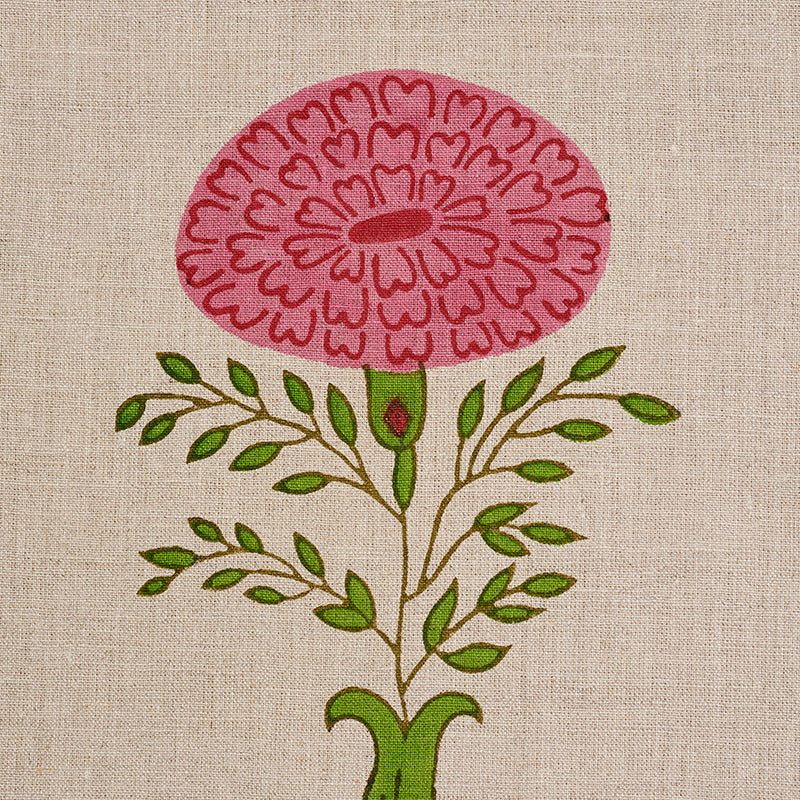 MARIGOLD HAND BLOCK PRINT | Pink