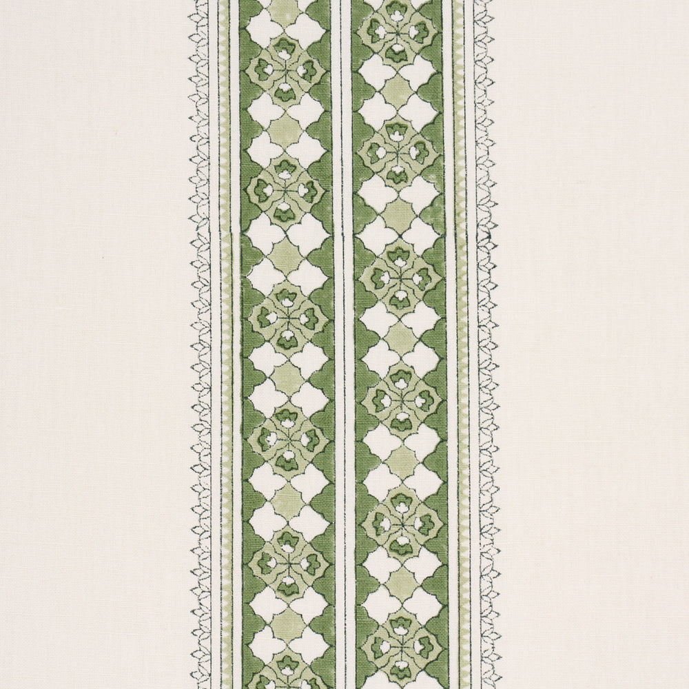 AMIRA HAND-BLOCK PRINT | Green