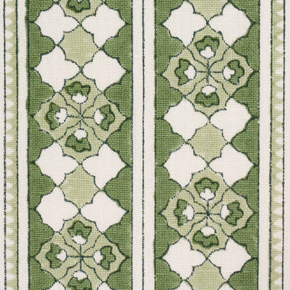 AMIRA HAND-BLOCK PRINT | Green