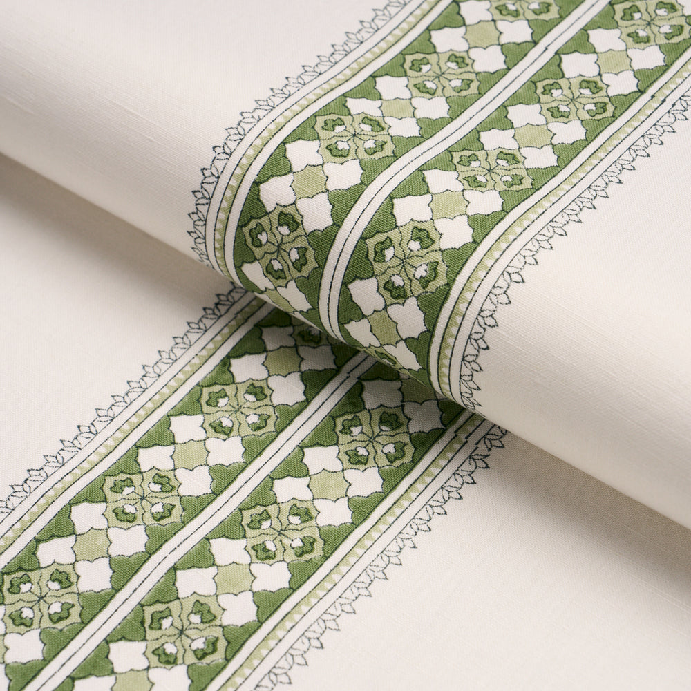 AMIRA HAND-BLOCK PRINT | Green