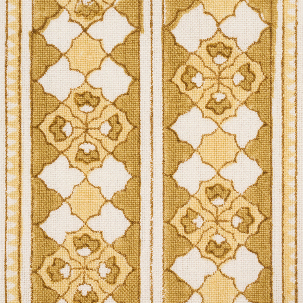 AMIRA HAND-BLOCK PRINT | Ochre