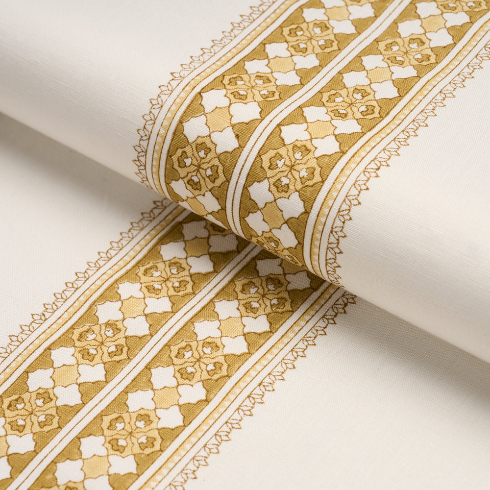 AMIRA HAND-BLOCK PRINT | Ochre
