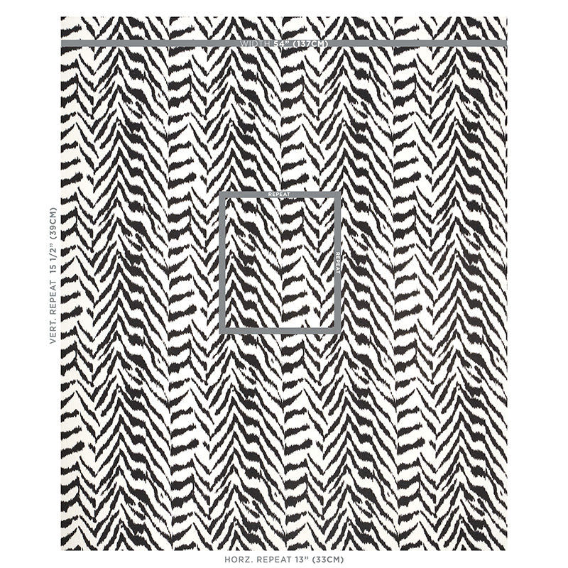 QUINCY HAND PRINT | Black