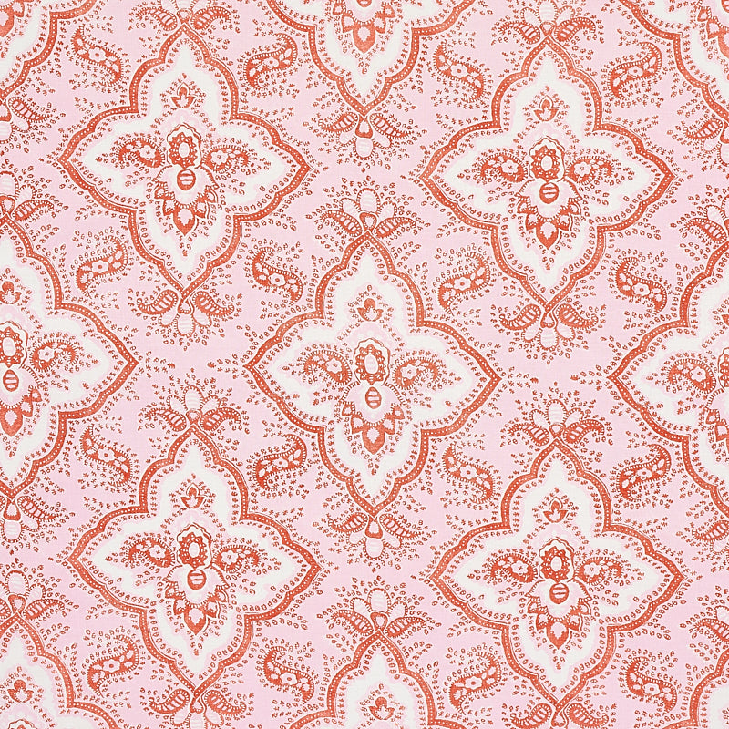 AMALIA MEDALLION HANDMADE PRINT | Pink