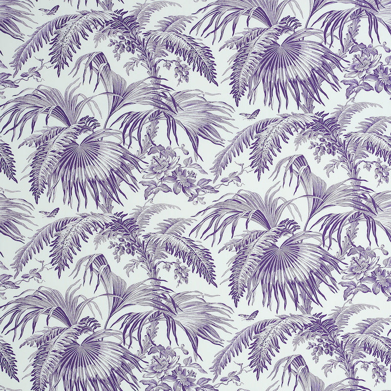 TOILE TROPIQUE | Purple