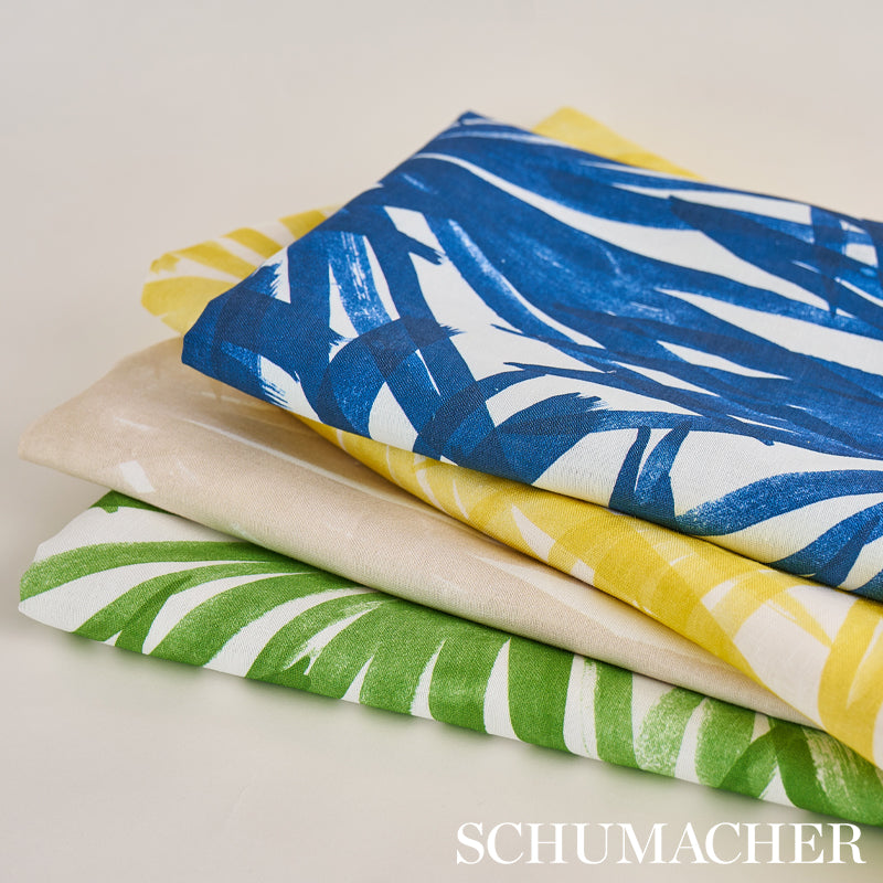 SUNLIT PALM LINEN | YELLOW