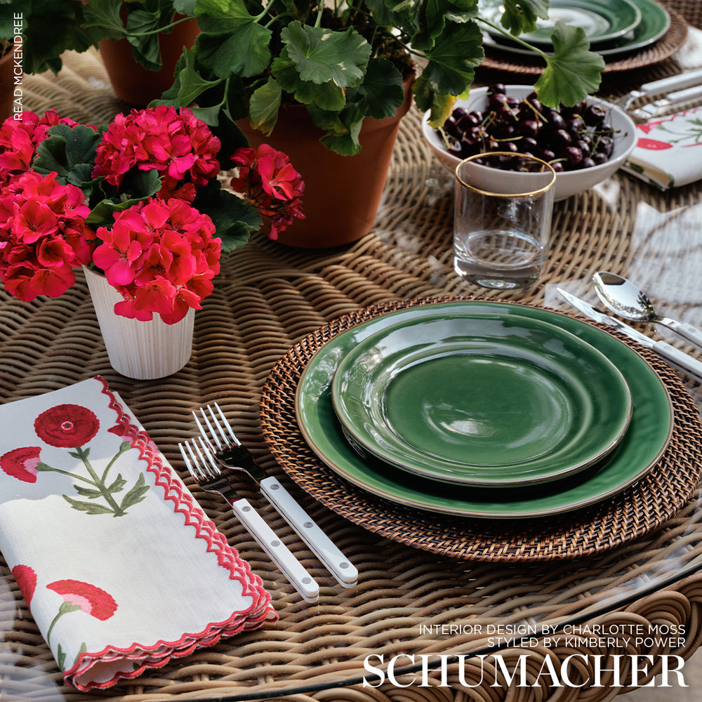 Saranda Flower Embroidery | Cardinal