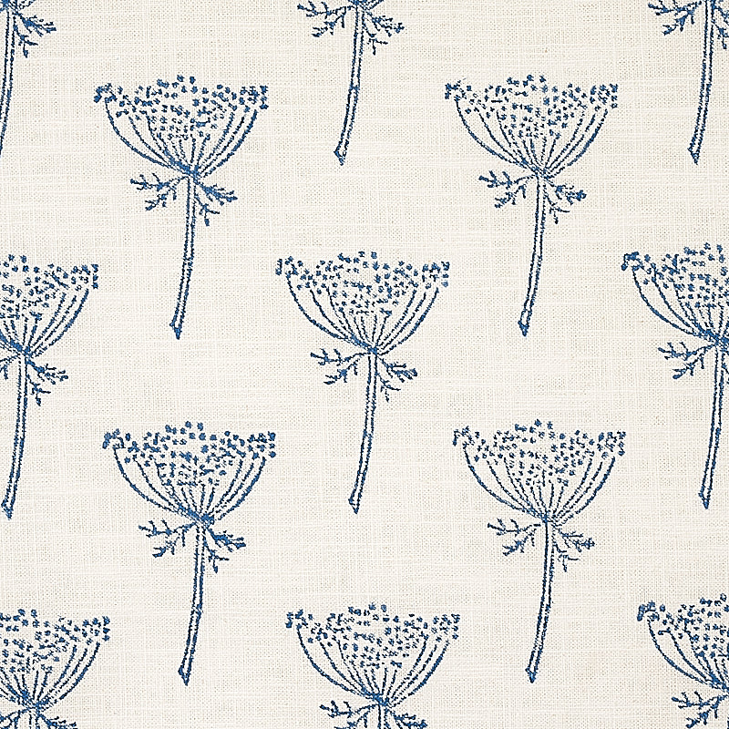 WILD CARROT HAND BLOCK PRINT | INDIGO