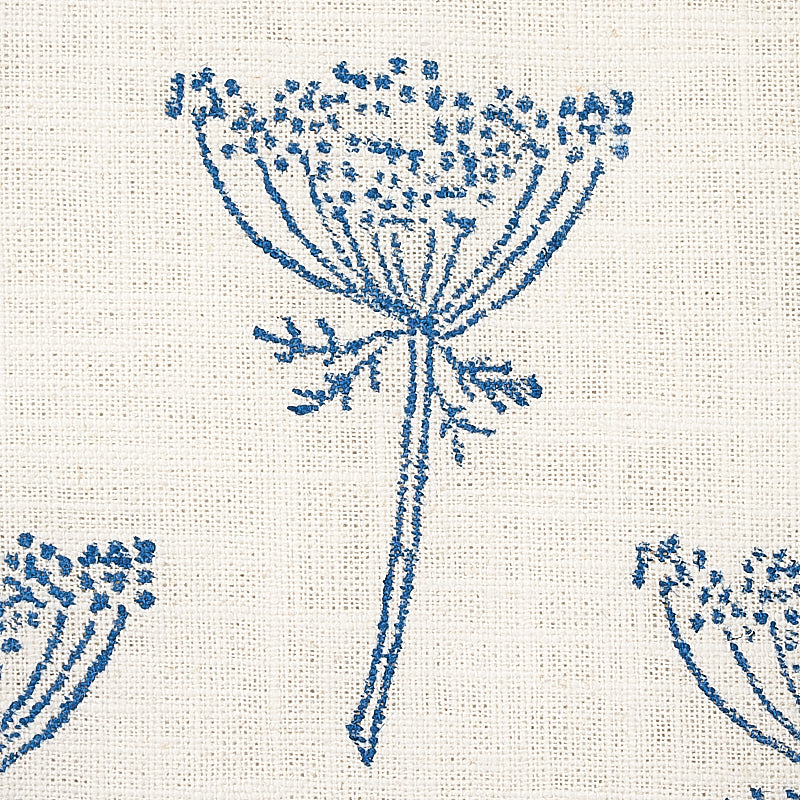 WILD CARROT HAND BLOCK PRINT | INDIGO