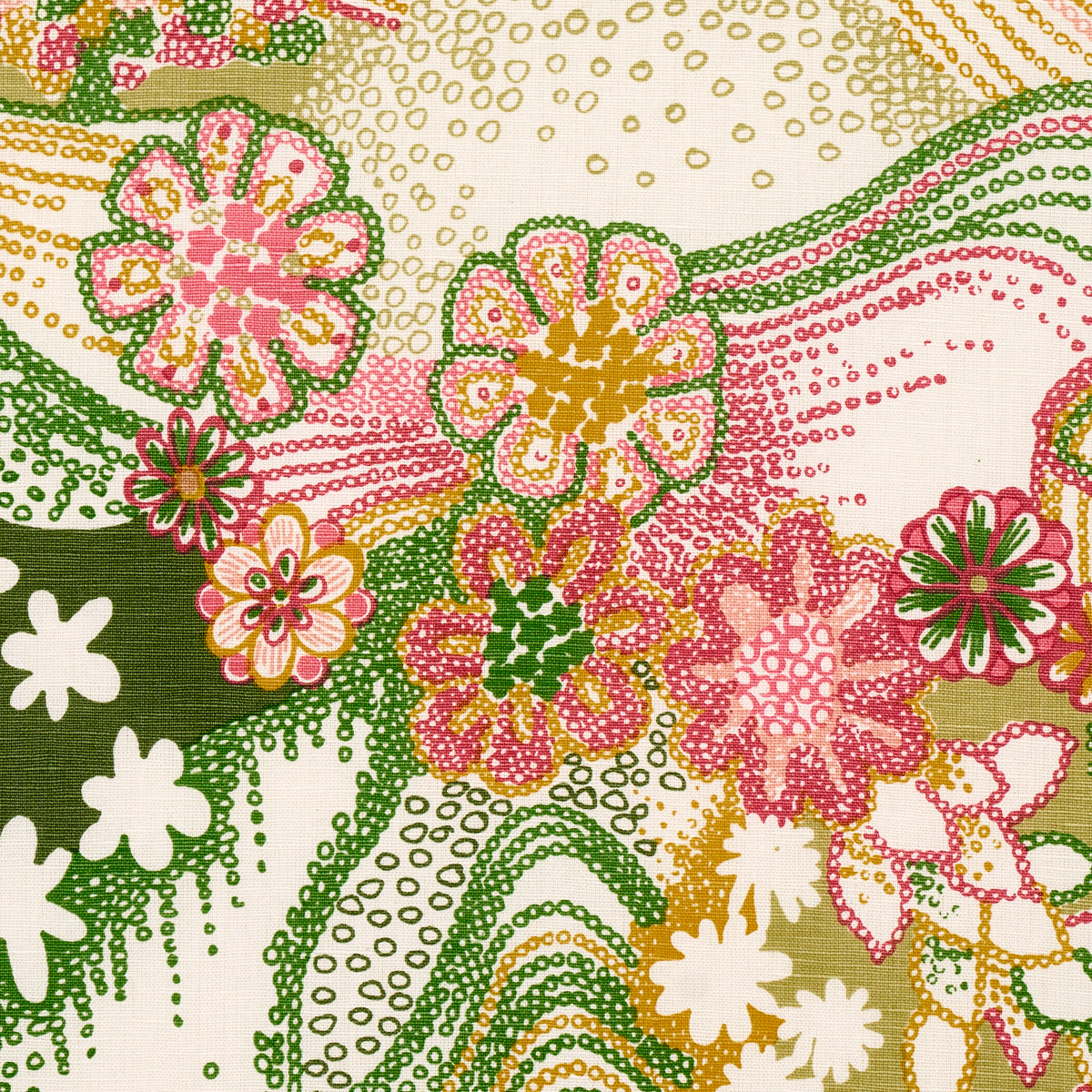 DAISY CHAIN | GREEN AND PINK