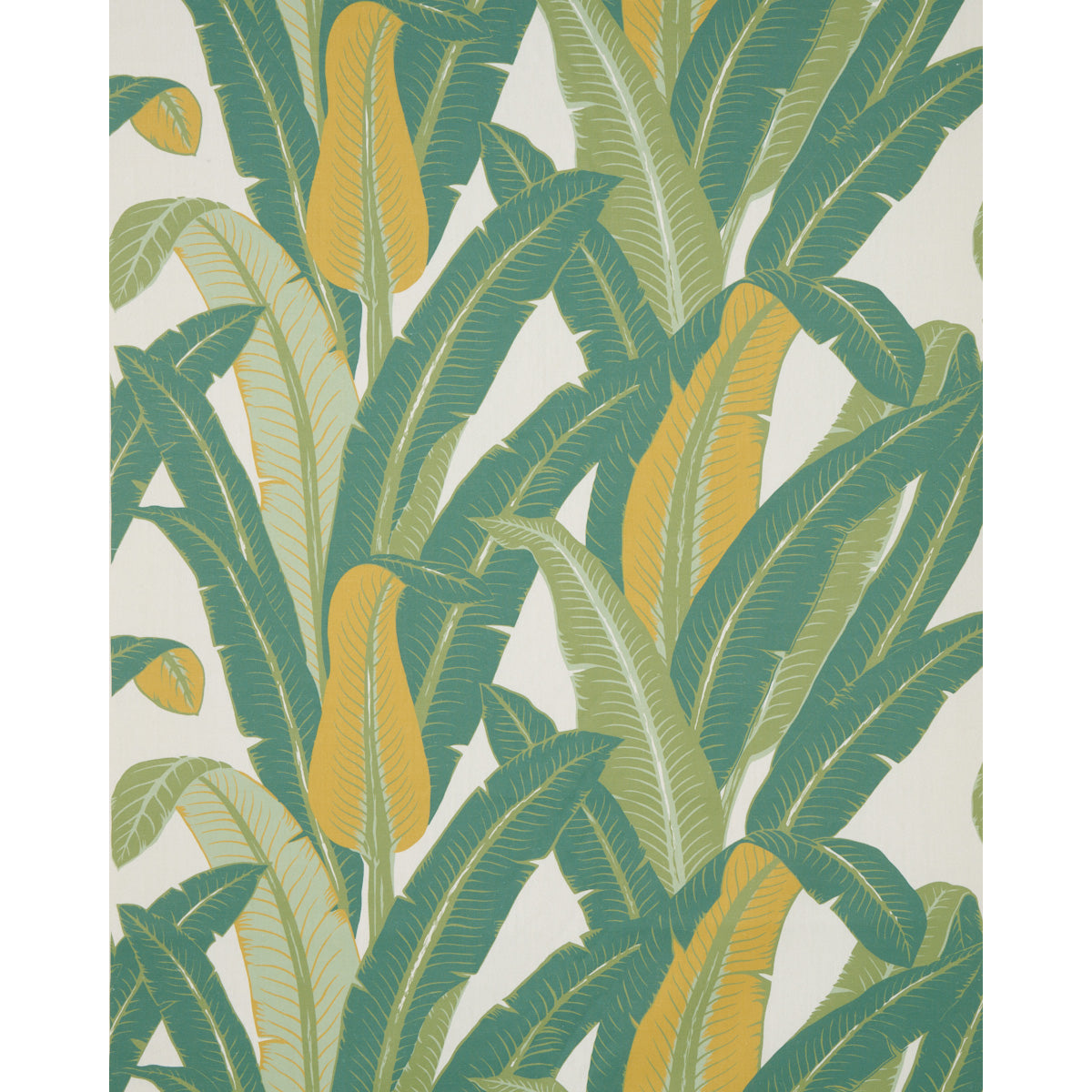 TROPICAL ISLE | GREEN ON IVORY