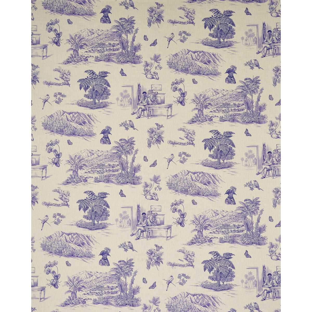 TOUSSAINT TOILE | PURPLE