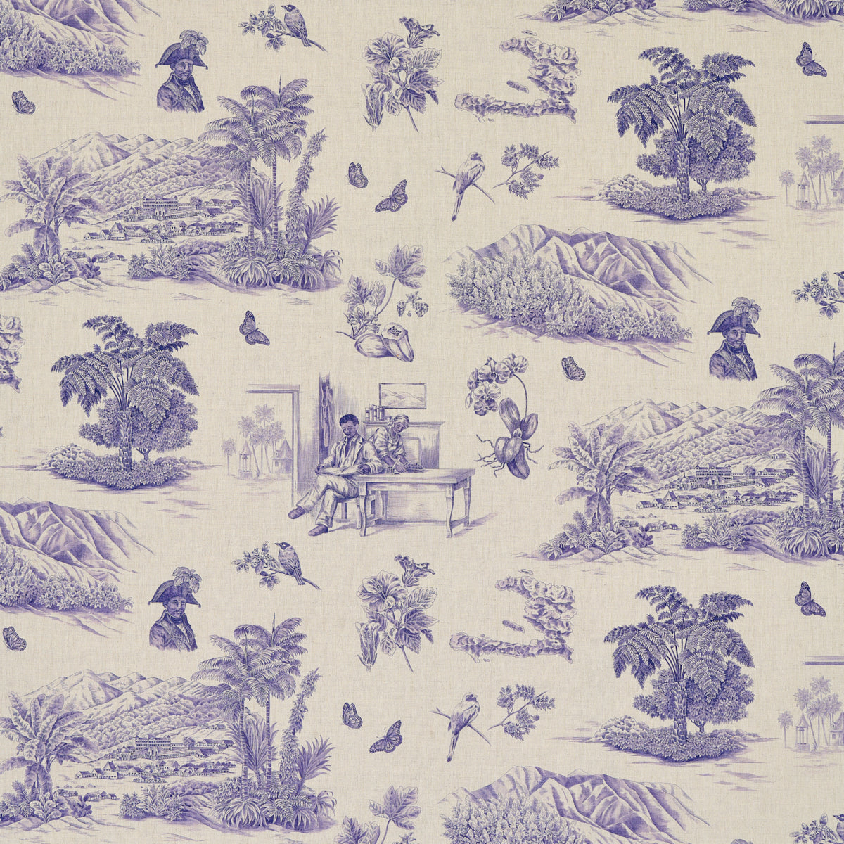 TOUSSAINT TOILE | Purple