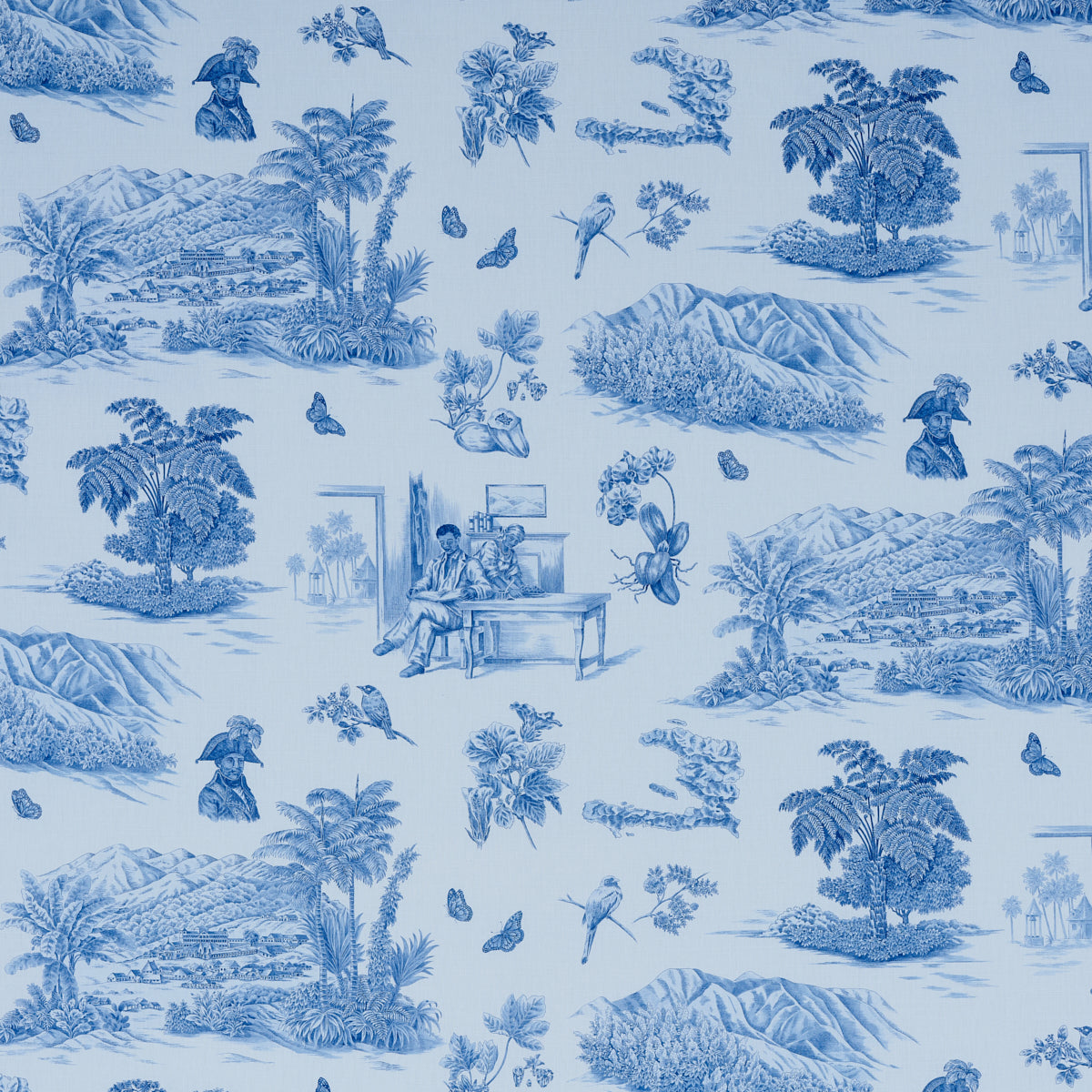 TOUSSAINT TOILE | Blue & Sky