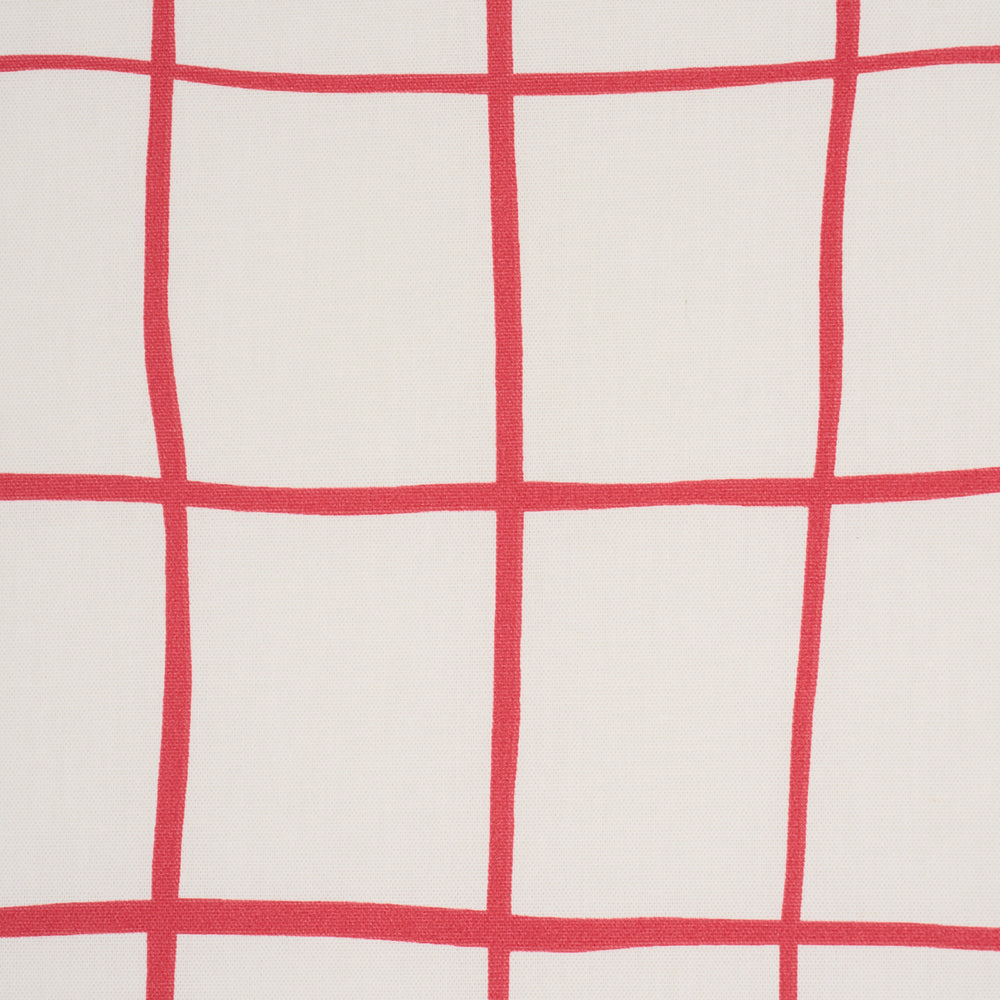 Painterly Windowpane | Red