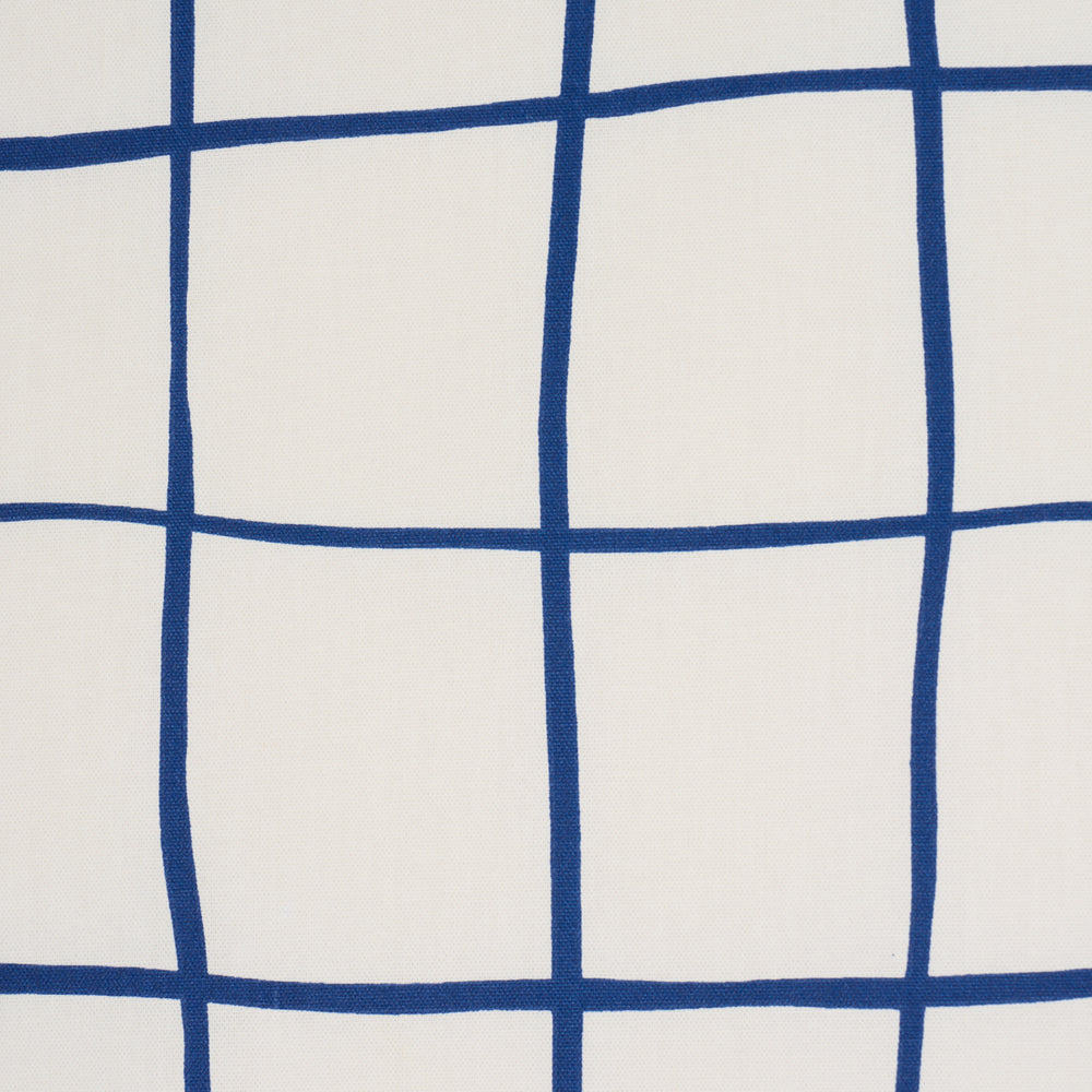Painterly Windowpane | Navy