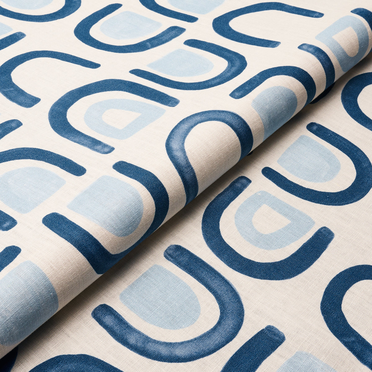 THRESHOLD PRINTED LINEN | Lapis