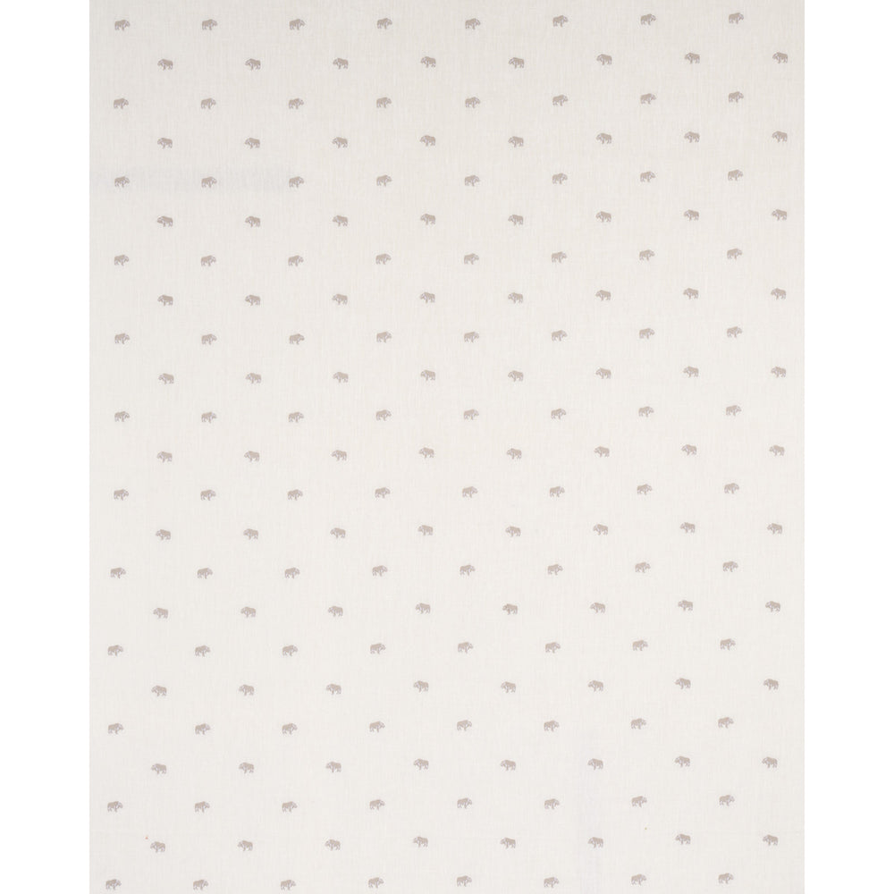 Buffalo Embroidered Linen | Ivory