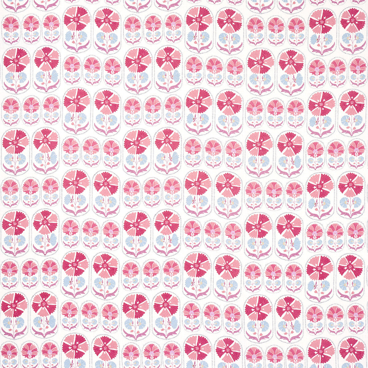 ANJUNA FLORAL LINEN PRINT | Mulberry