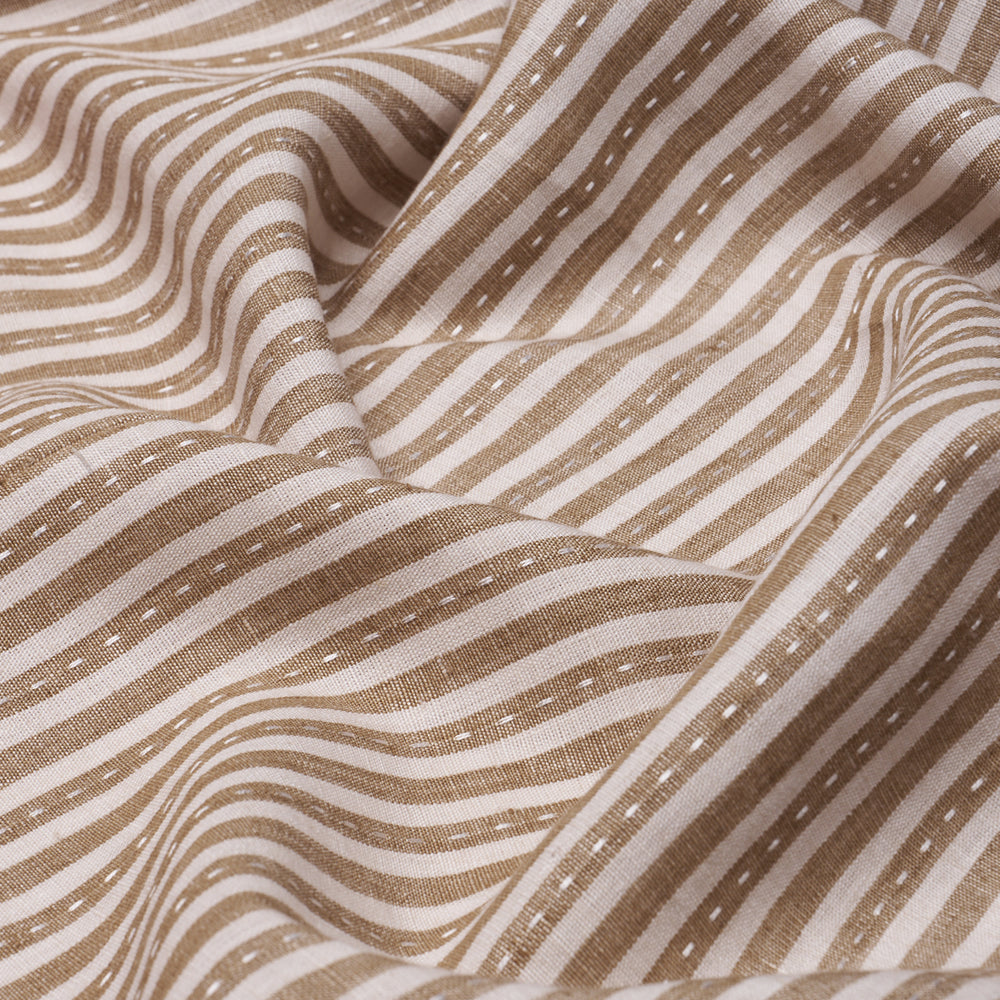 MATHIS TICKING STRIPE | Flax