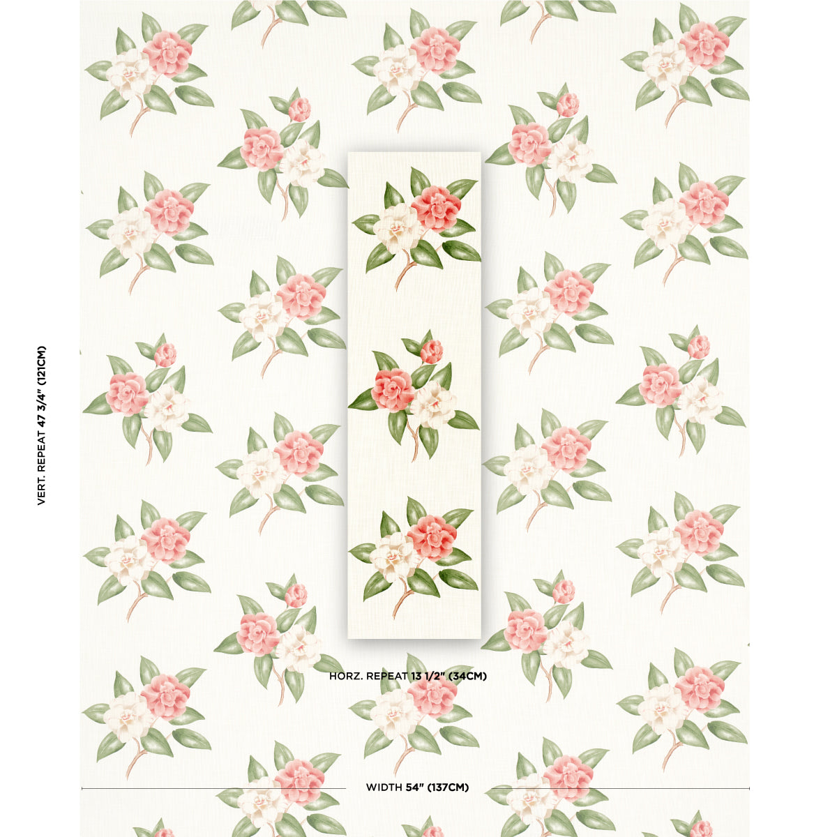 CASABLANCA FLORAL INDOOR/OUTDOOR | Coral