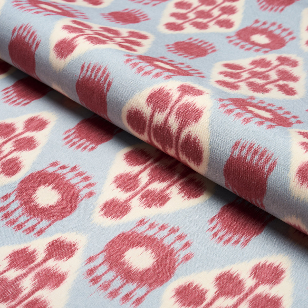 HAMILTON IKAT | SKY AND CHERRY