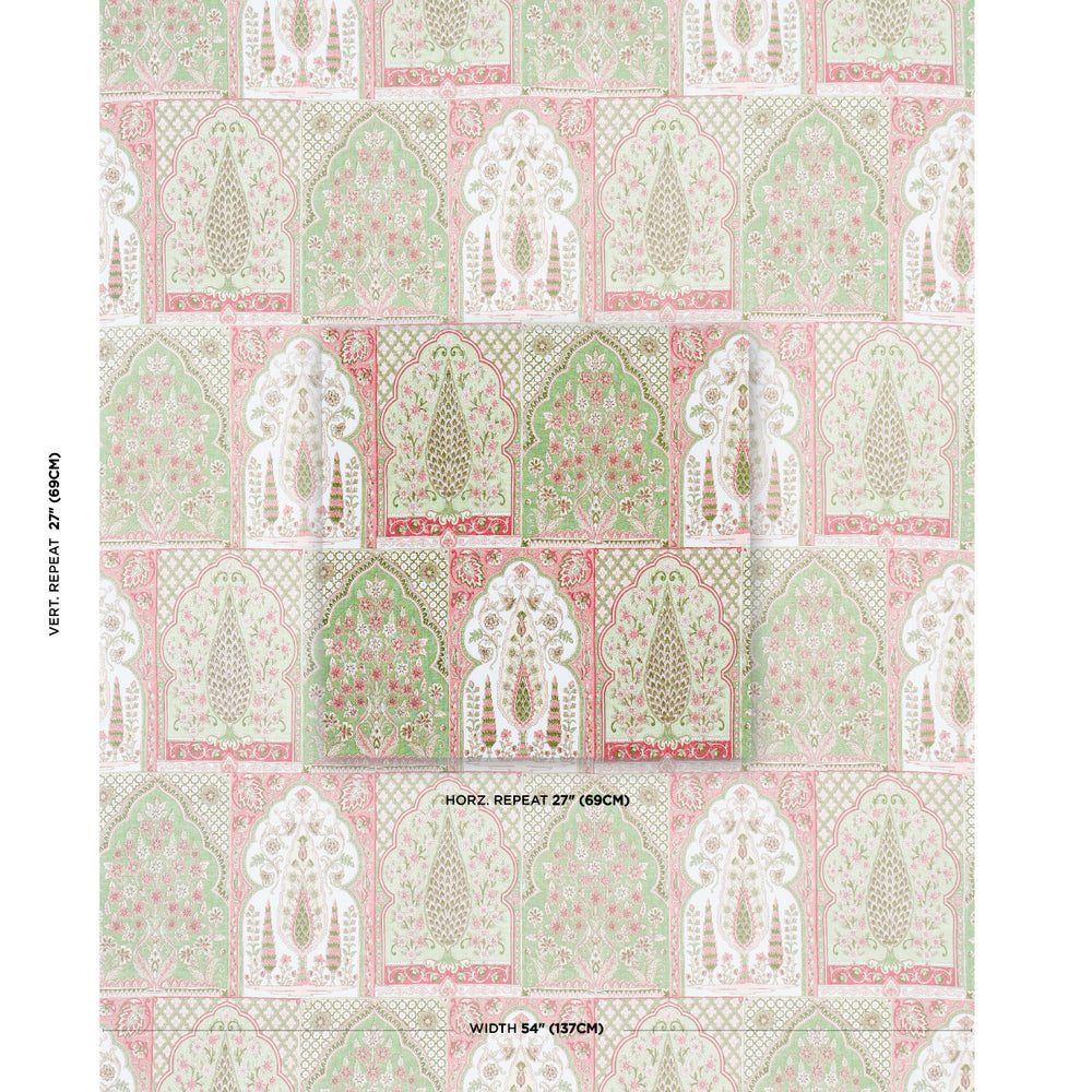BARRA PALACE | Pink & Green