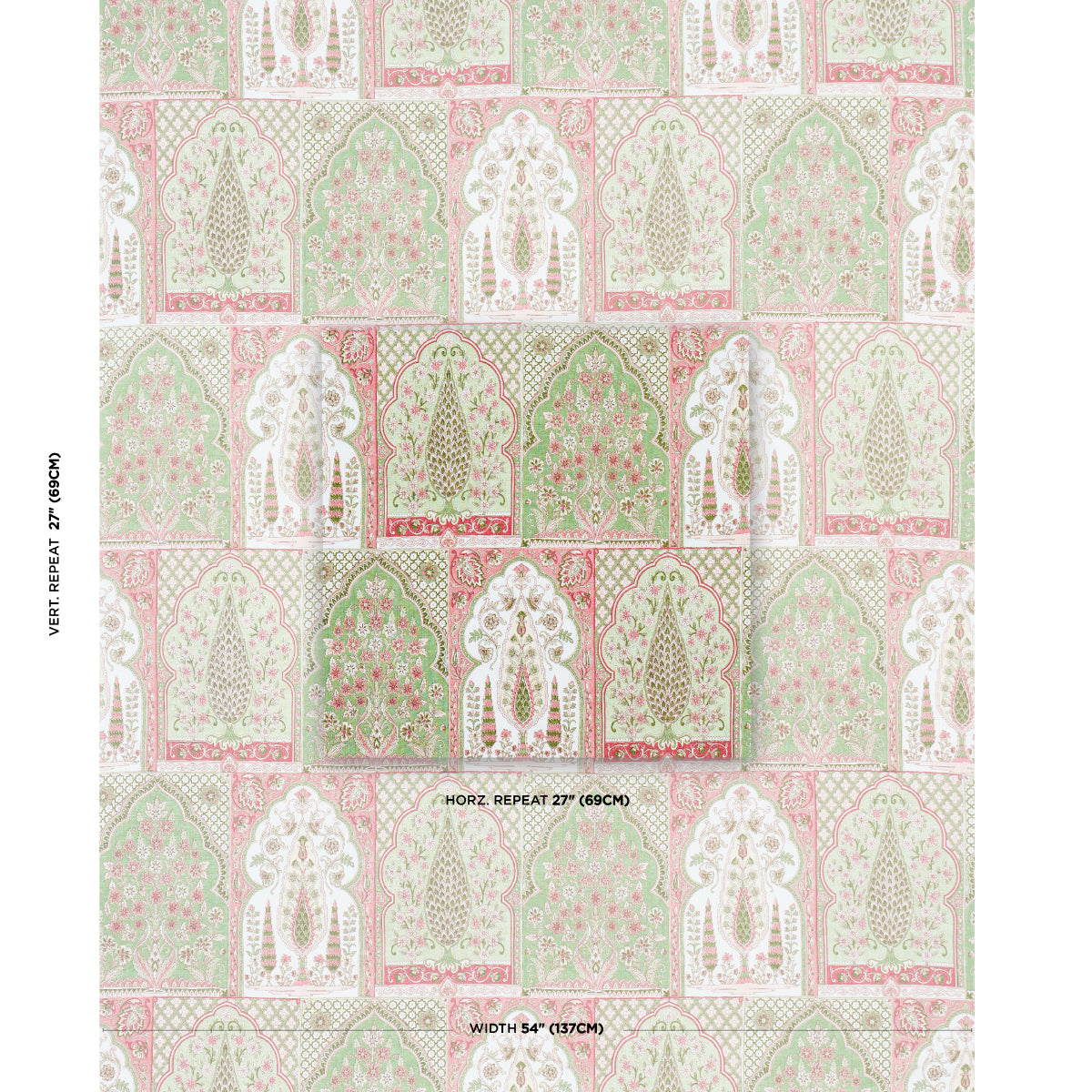 BARRA PALACE | Pink & Green