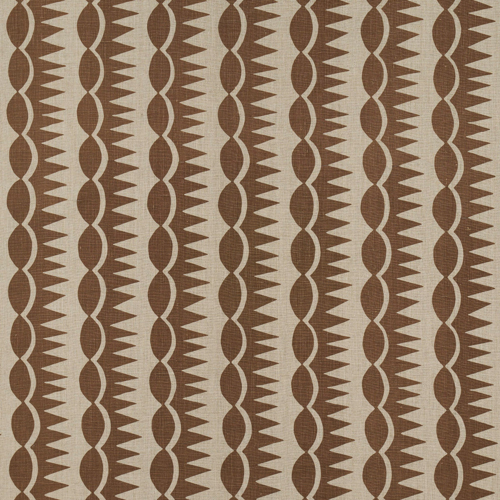DAGGER STRIPE | Brown On Natural
